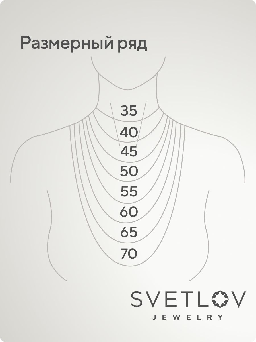 Цепочка золотая 585 пробы ювелирная на шею Сингапур из Италии 