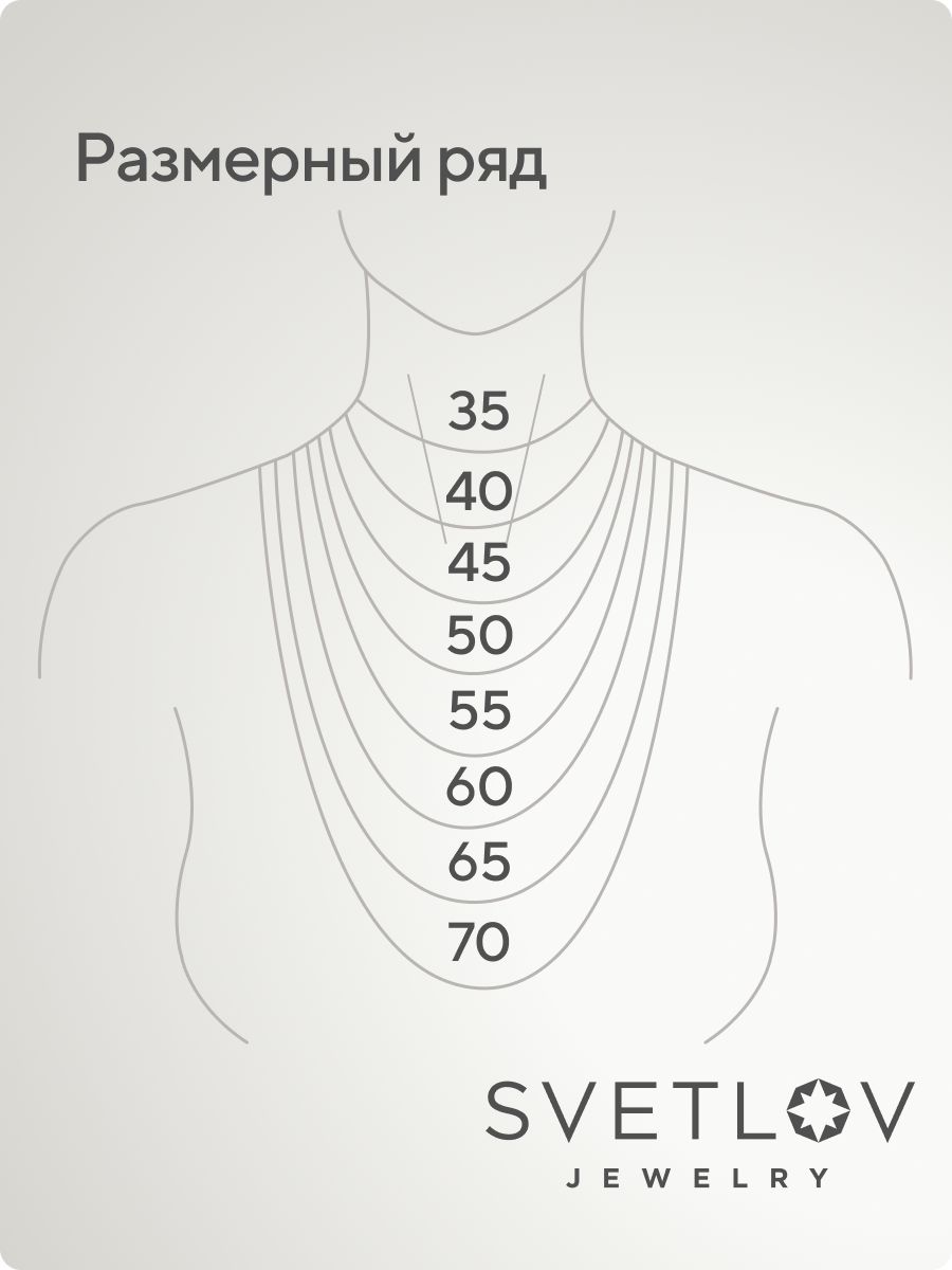 Серебряная цепочка 925 пробы Бисмарк с чернением 5,2 мм из Италии 